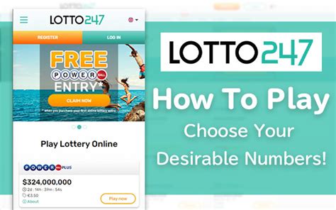 How to Play Lotto247 India .